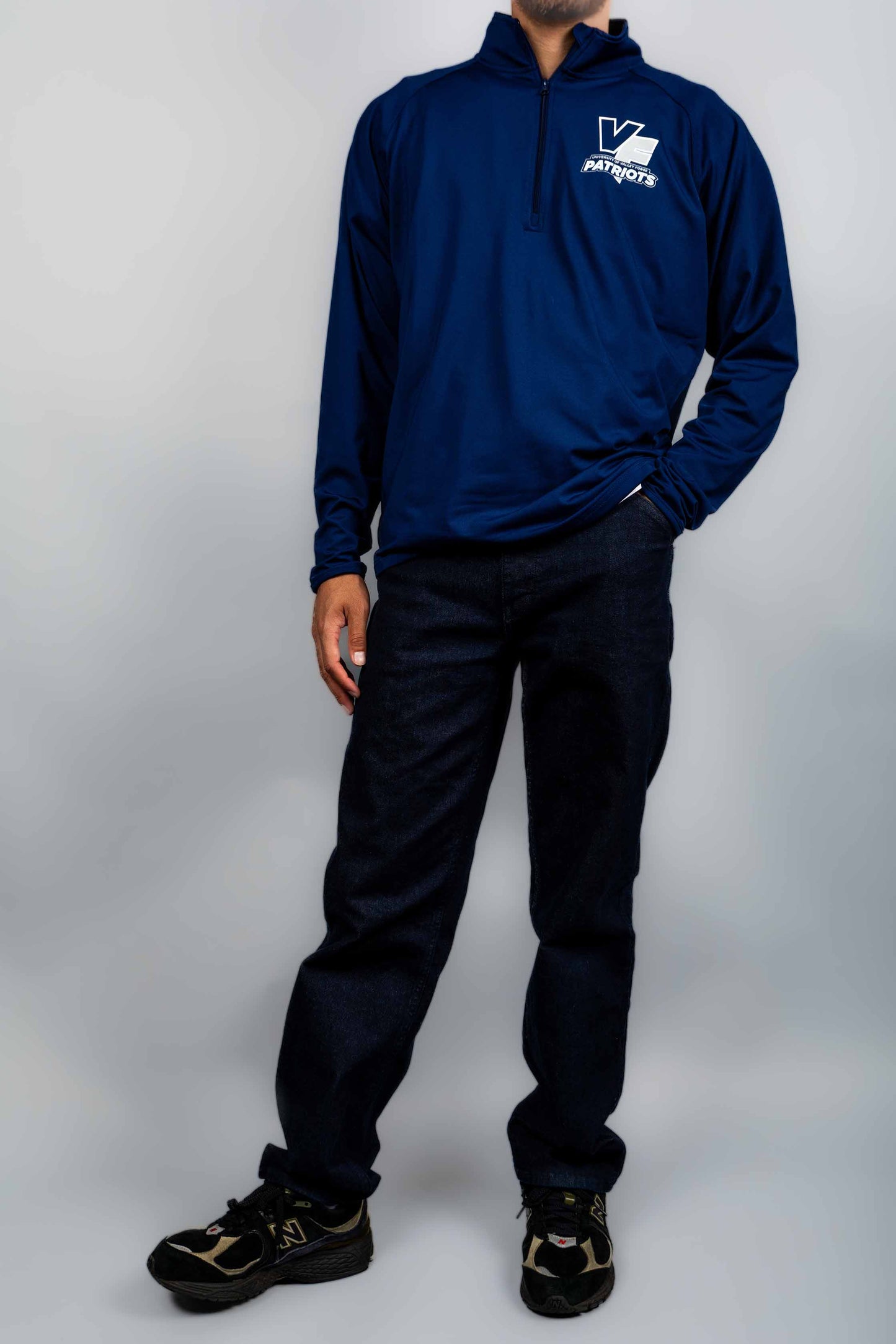 Sport Tek Quarter zip Navy