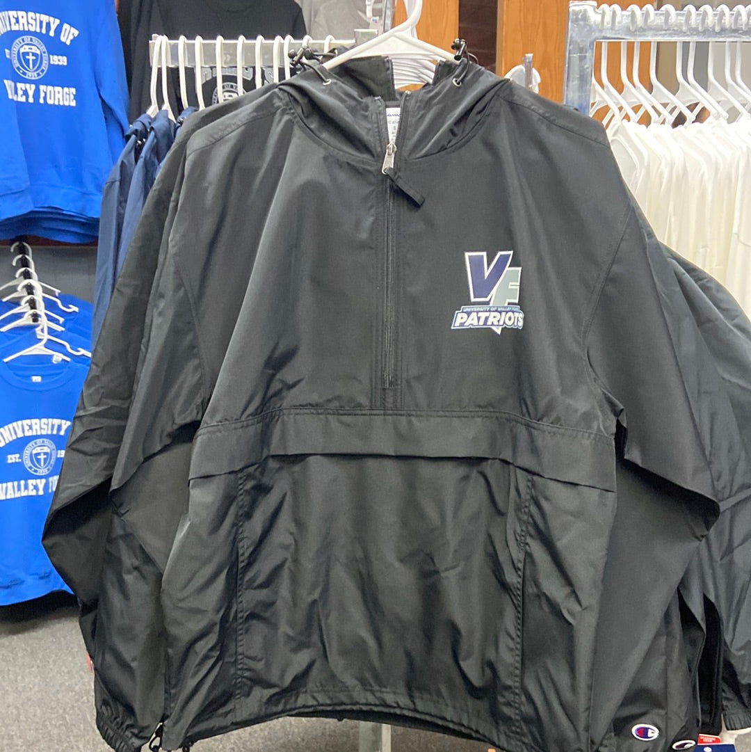 Champion quarter zip discount windbreaker