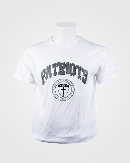 Patriots, White T-Shirt, Gildan