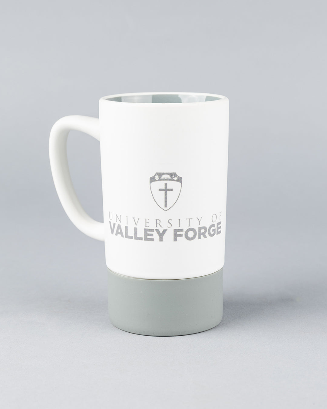 UVF Seal Mug, Black, White Print