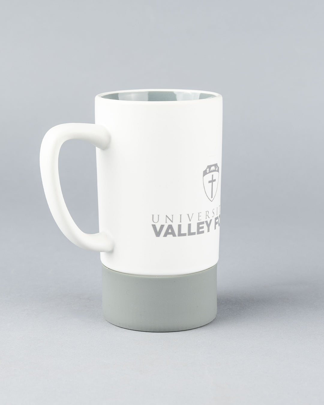 UVF Seal Mug, Black, White Print