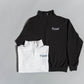 Quarter Zip Sweatshirt (Black) Embroidered