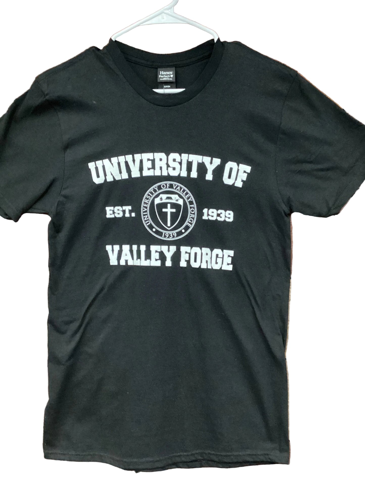Gildan University of Valley Forge Seal Black T-Shirt