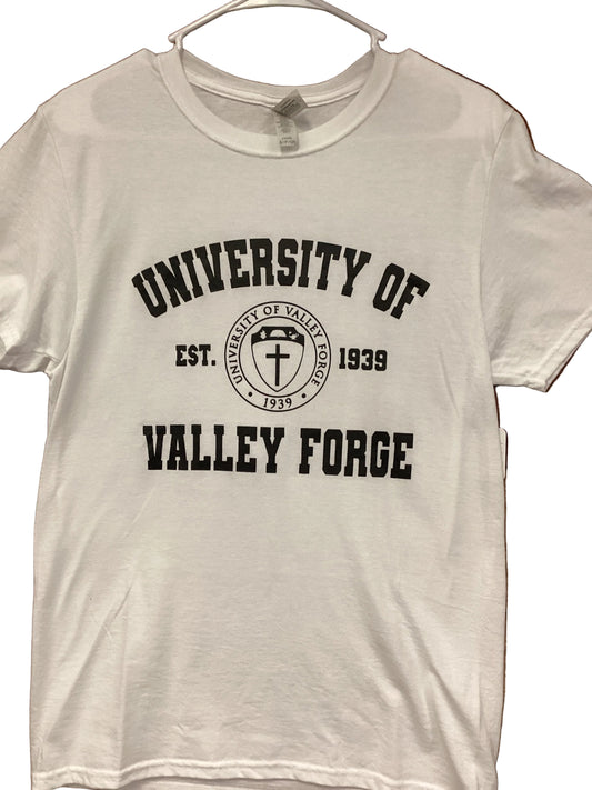 Jerzees University of Valley Forge White T-Shirt