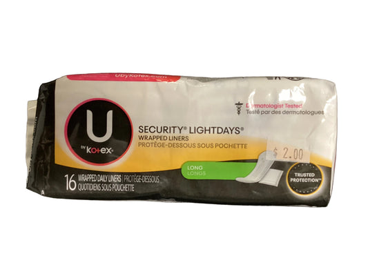 Kotex Security Light Day Pads