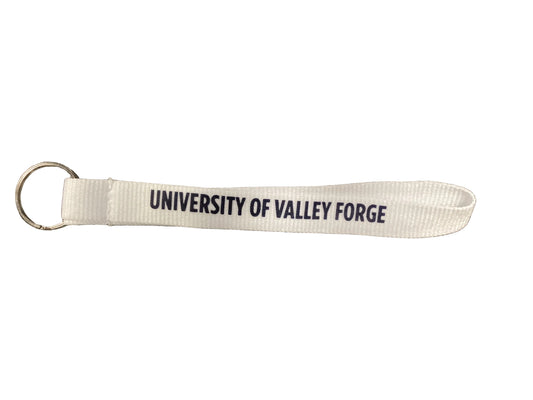 University of Valley Forge Keychain White