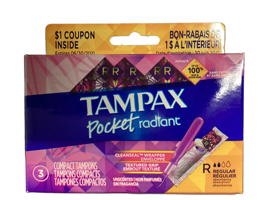 Tampax Pocket Radiant