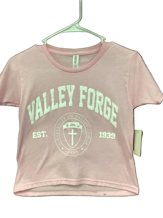 Valley Forge Shield Youth T-Shirt (Pink)