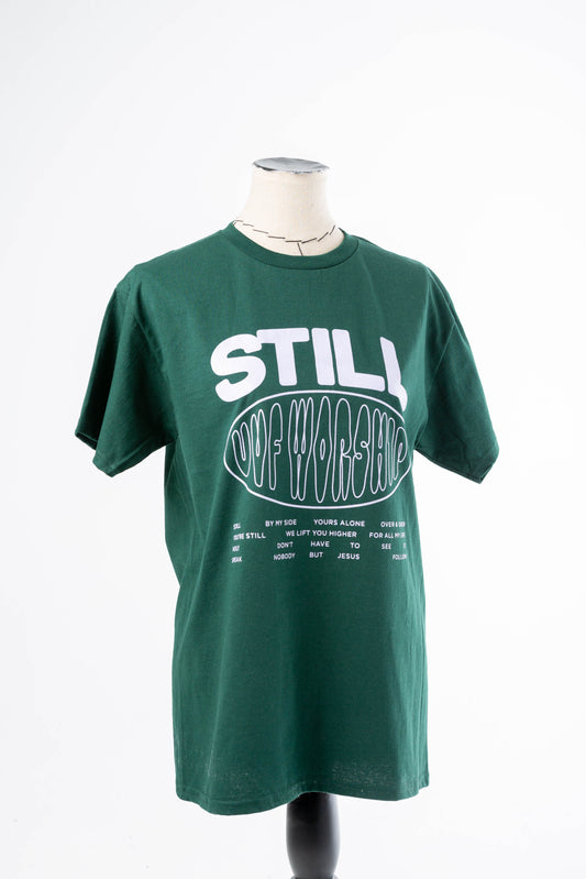 Gildan Still UVF Worship Green T-Shirt